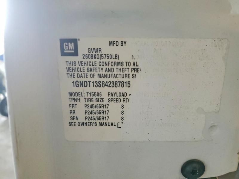 2004 Chevrolet Trailblazer ls