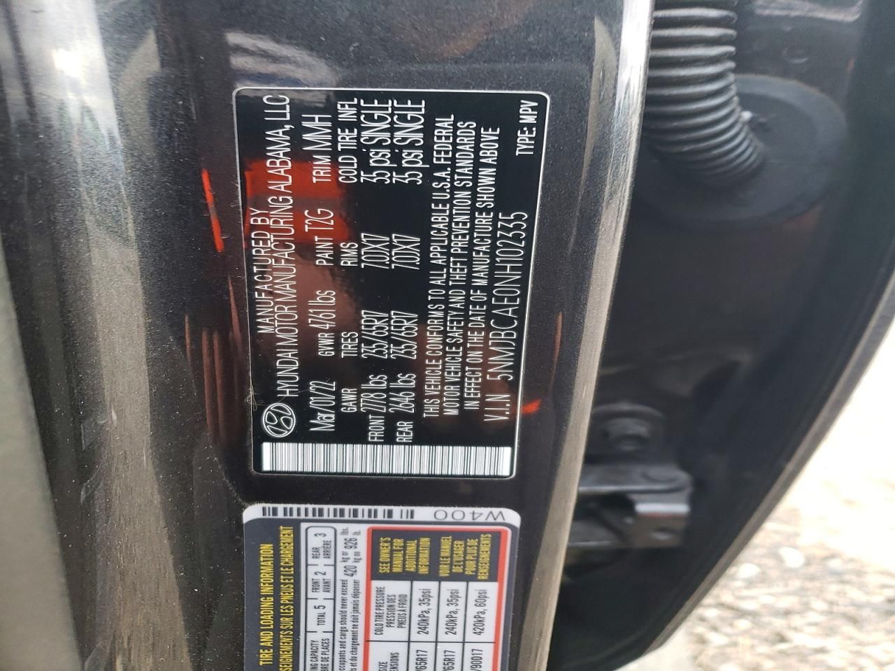 2022 Hyundai Tucson sel