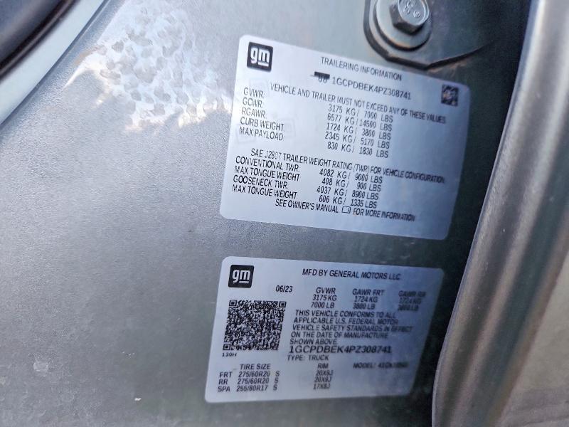 2023 Chevrolet Silverado K1500 Custom