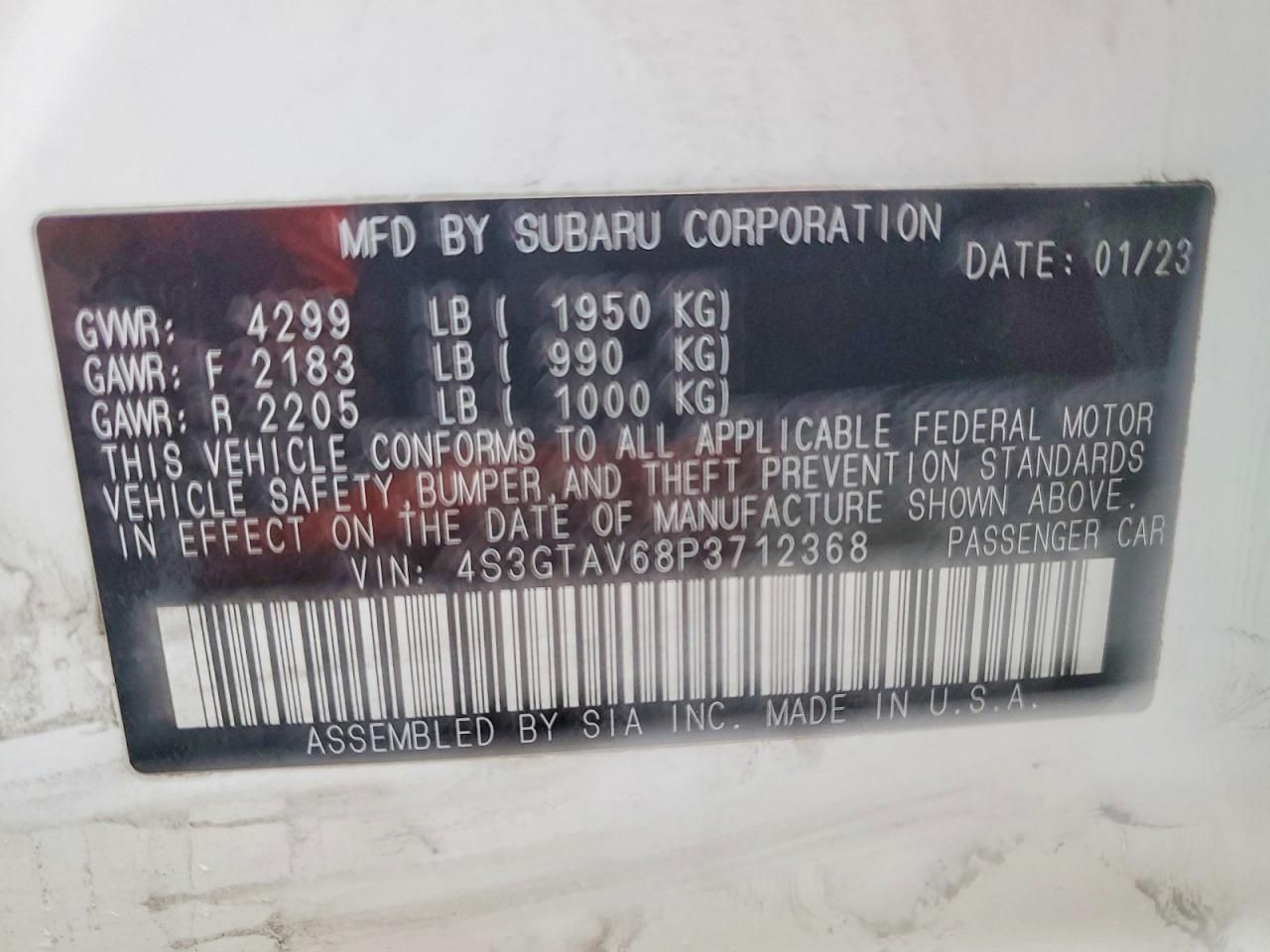 2023 Subaru Impreza Premium