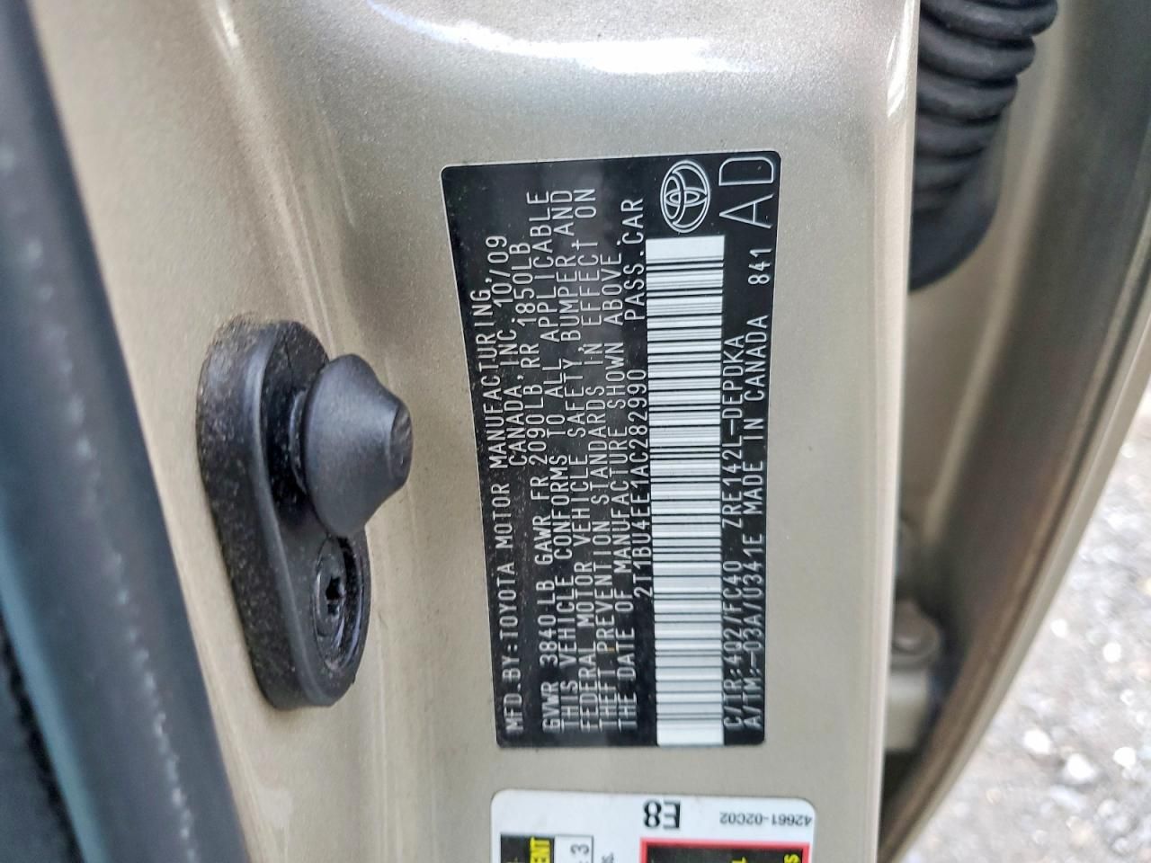 2010 Toyota Corolla Base