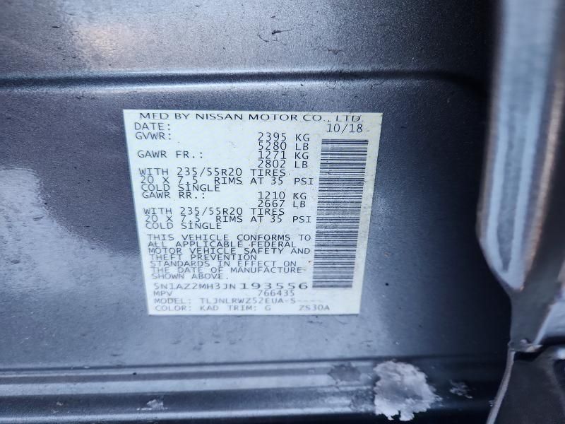 2018 Nissan Murano s