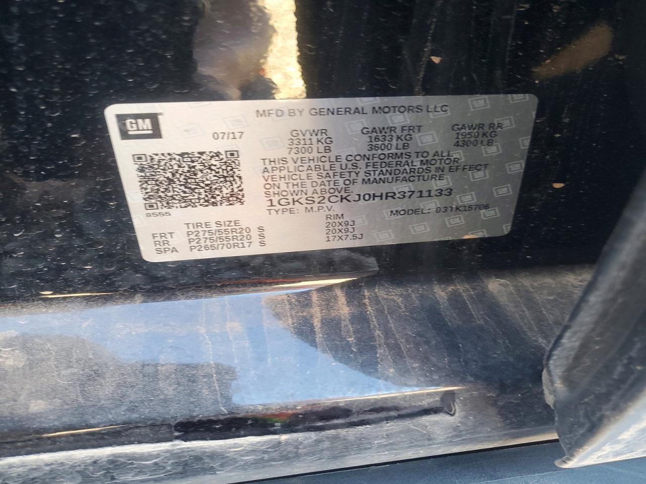 2017 GMC Yukon Denali