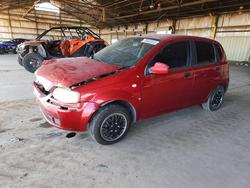 Salvage cars for sale from Copart Phoenix, AZ: 2007 Chevrolet Aveo Base