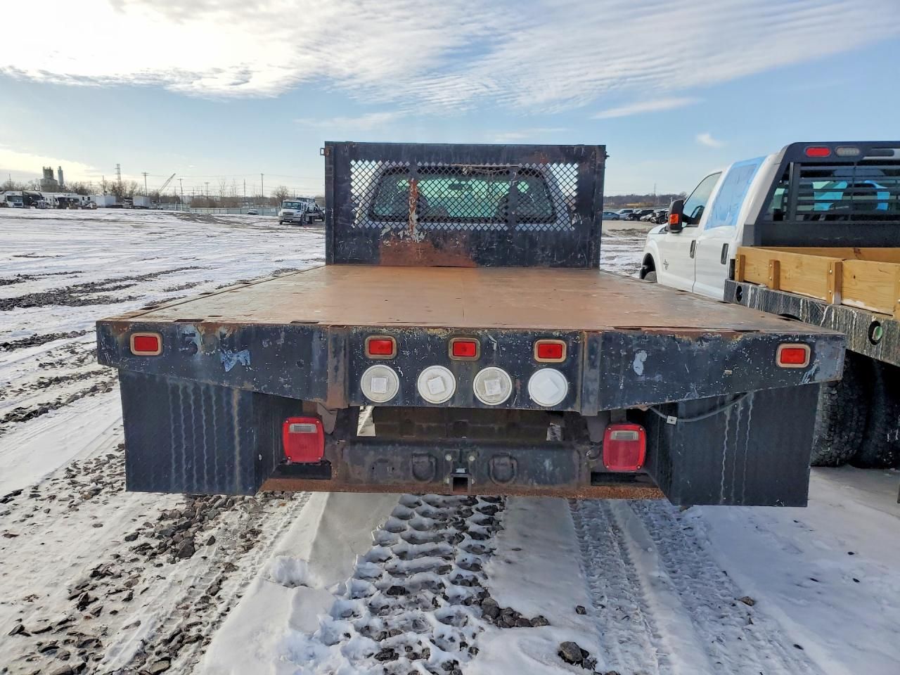 2008 Ford F350 Super Duty Flatbed Truck