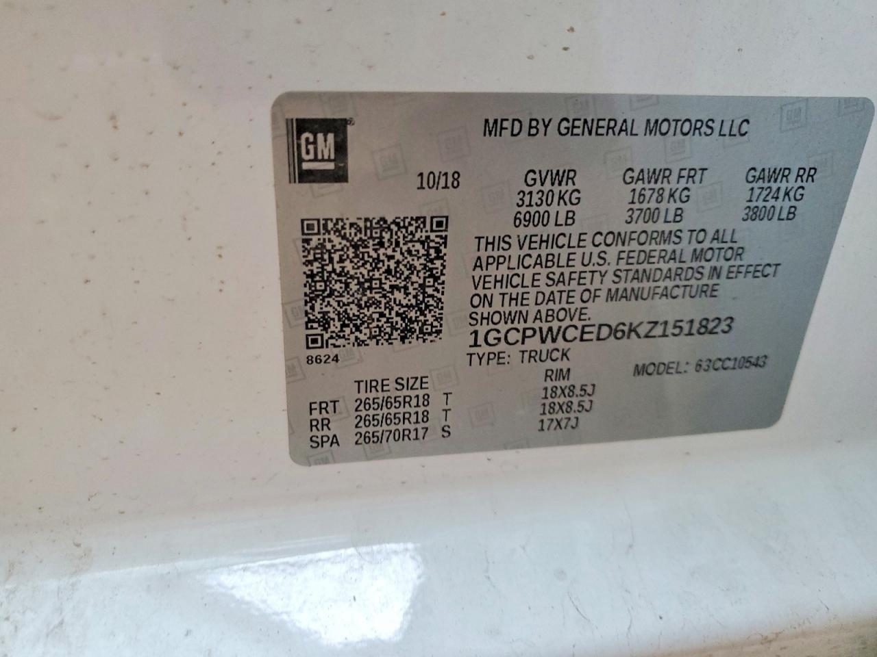 2019 Chevrolet Silverado C1500 LT