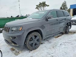 Jeep salvage cars for sale: 2015 Jeep Grand Cherokee Overland