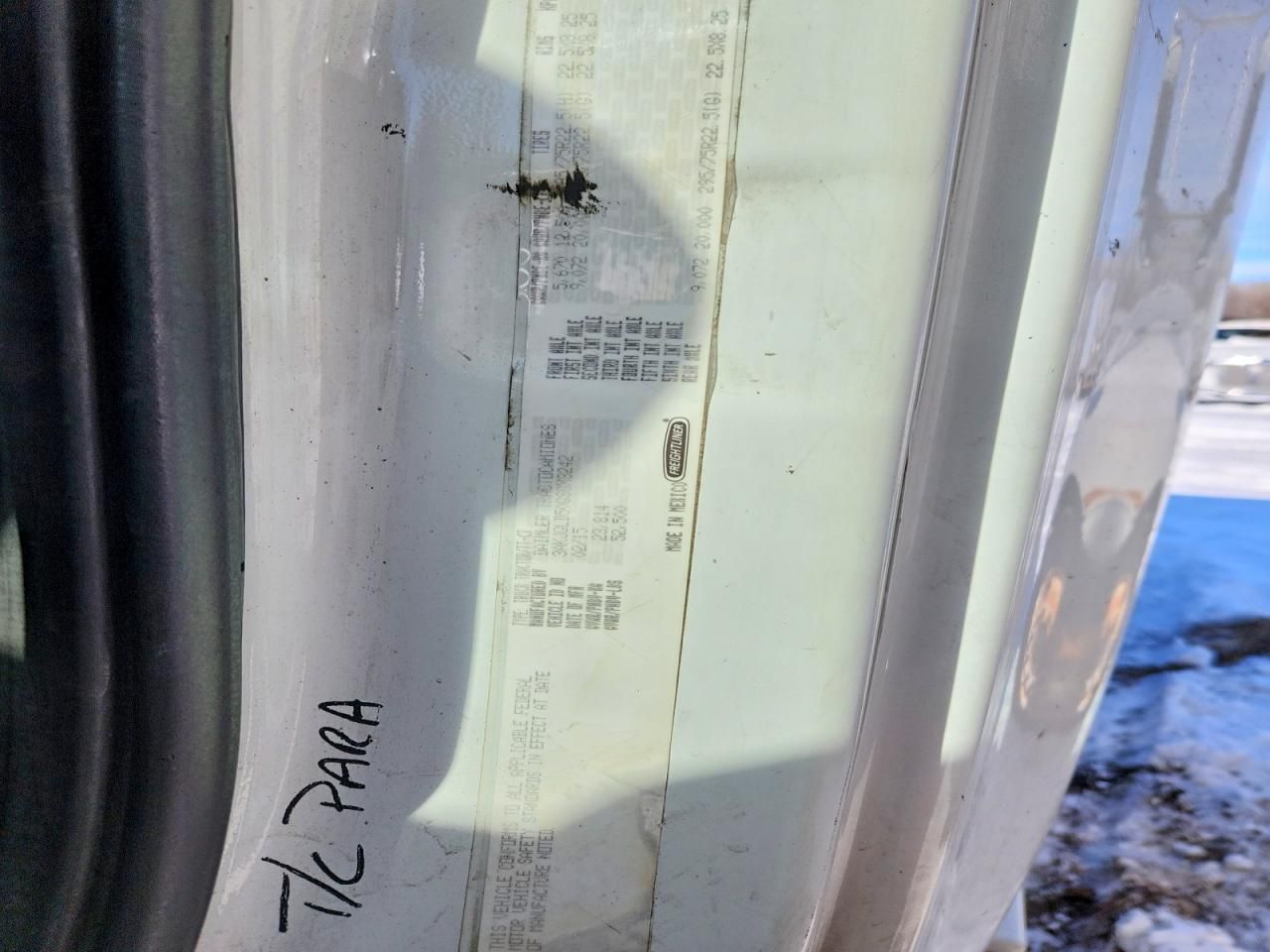 2016 Freightliner Cascadia 125 Semi Truck