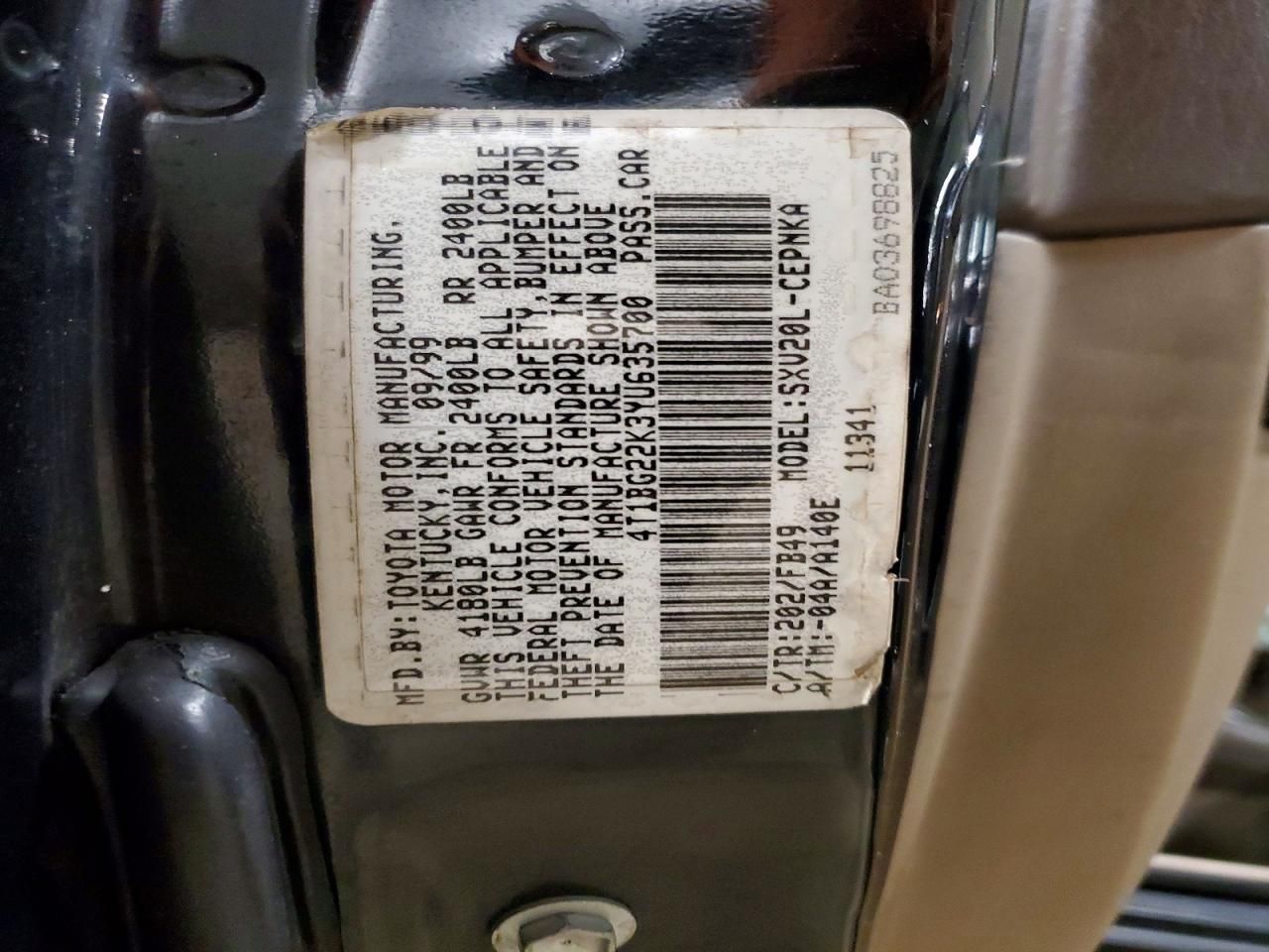 2000 Toyota Camry ce