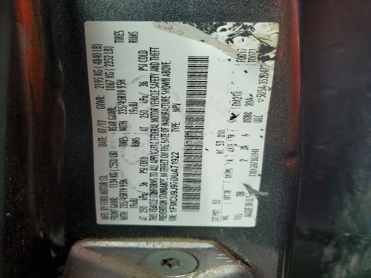 2013 Ford Escape Titanium