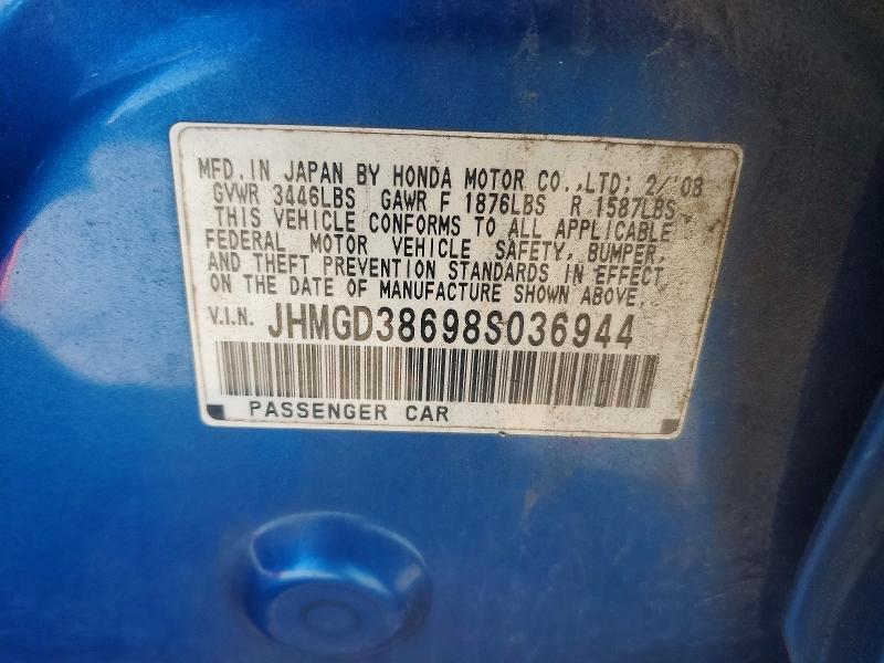 2008 Honda Fit Sport