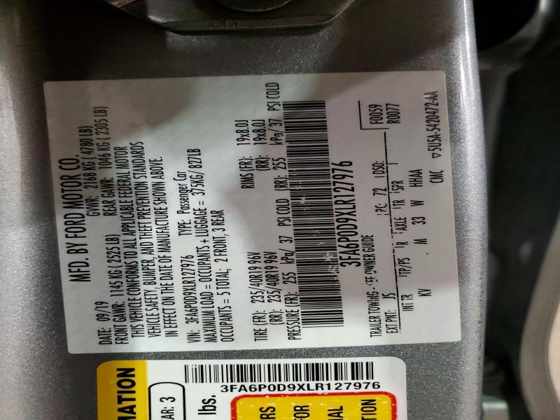 2020 Ford Fusion Titanium
