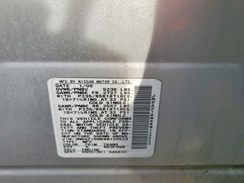 2009 Nissan Murano s