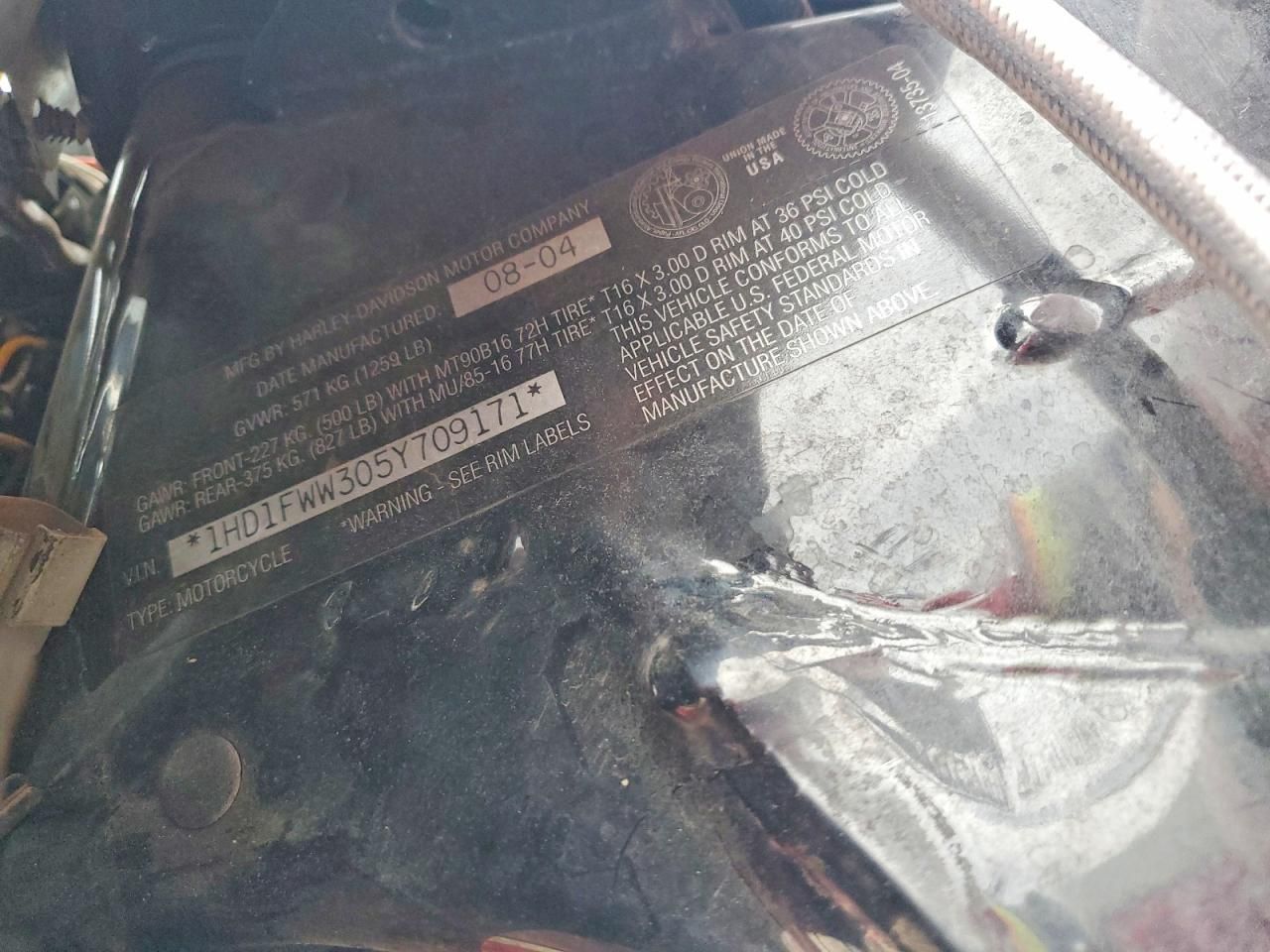 2005 Harley-Davidson Flhri Shrine