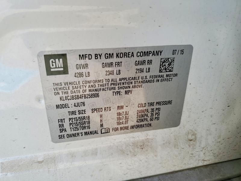 2015 Buick Encore Convenience