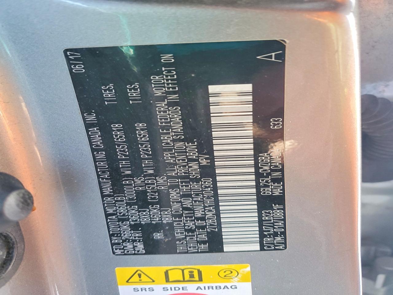 2017 Lexus Rx 350 Base