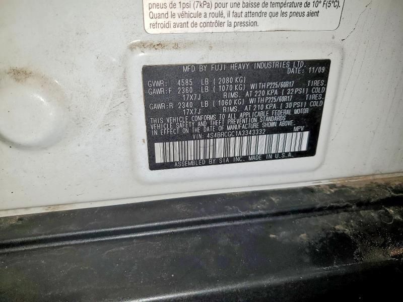 2010 Subaru Outback 2.5i Premium