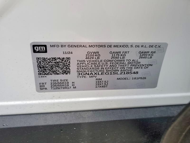 2025 Chevrolet Equinox rs