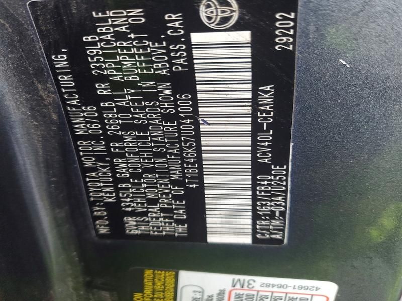 2007 Toyota Camry ce