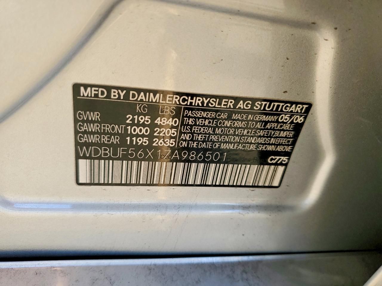 2007 Mercedes-Benz E 350