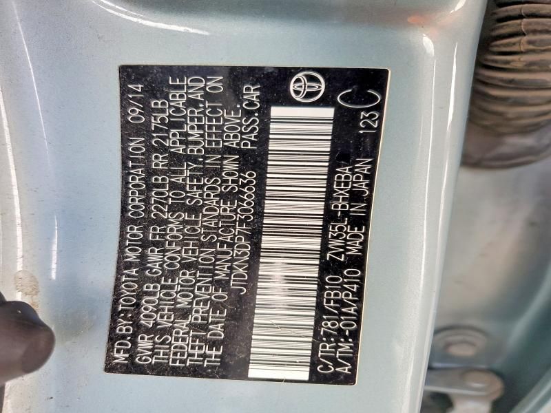 2015 Toyota Prius Plug-in