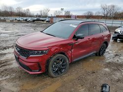 KIA salvage cars for sale: 2023 KIA Sorento sx