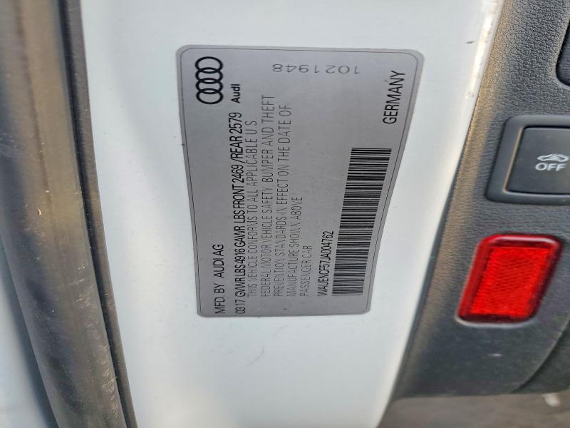 2018 Audi A5 Premium Plus S-line