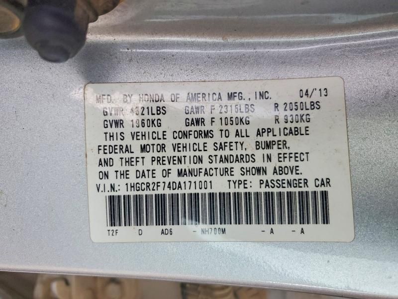 2013 Honda Accord ex