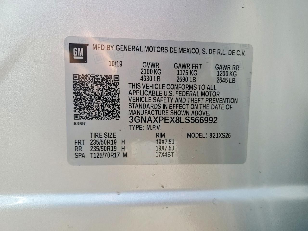 2020 Chevrolet Equinox Premier