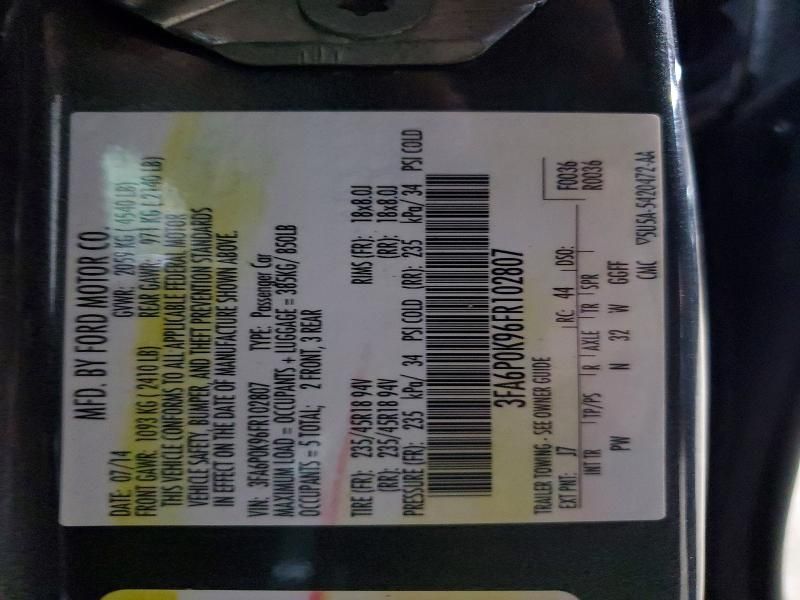 2015 Ford Fusion Titanium