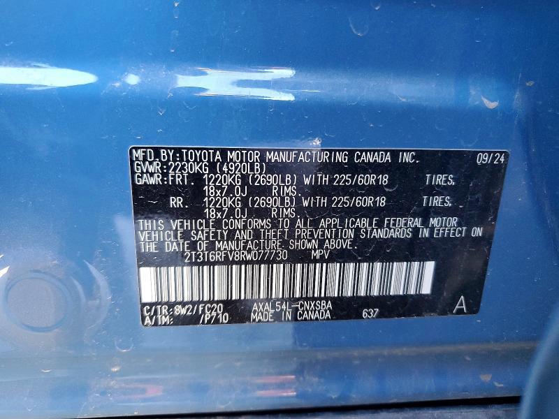 2024 Toyota Rav4 Hybrid se