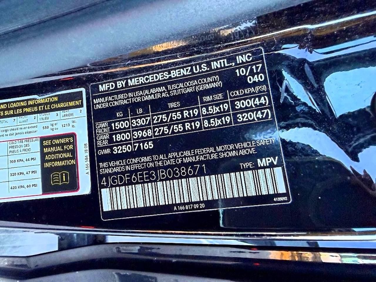 2018 Mercedes-Benz Gls 450 4matic