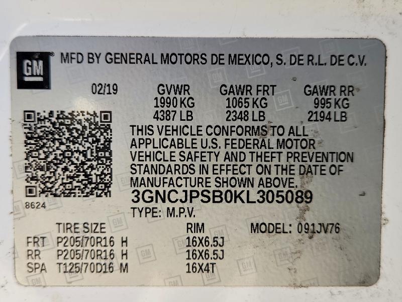 2019 Chevrolet Trax 1LT