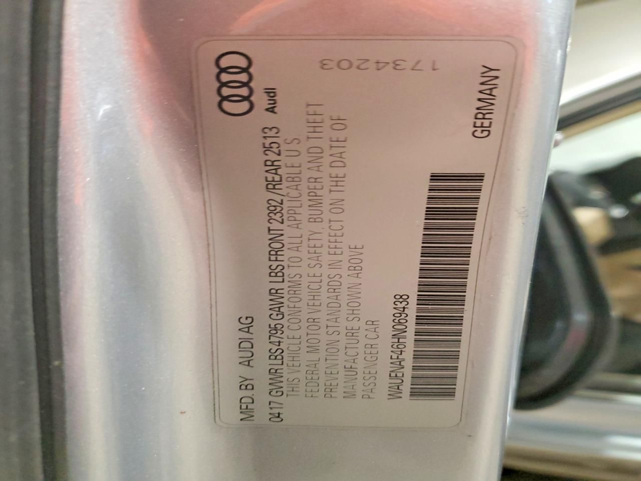 2017 Audi A4 Premium Plus