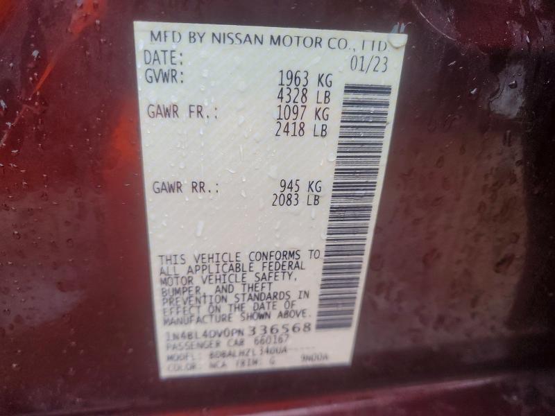 2023 Nissan Altima sv