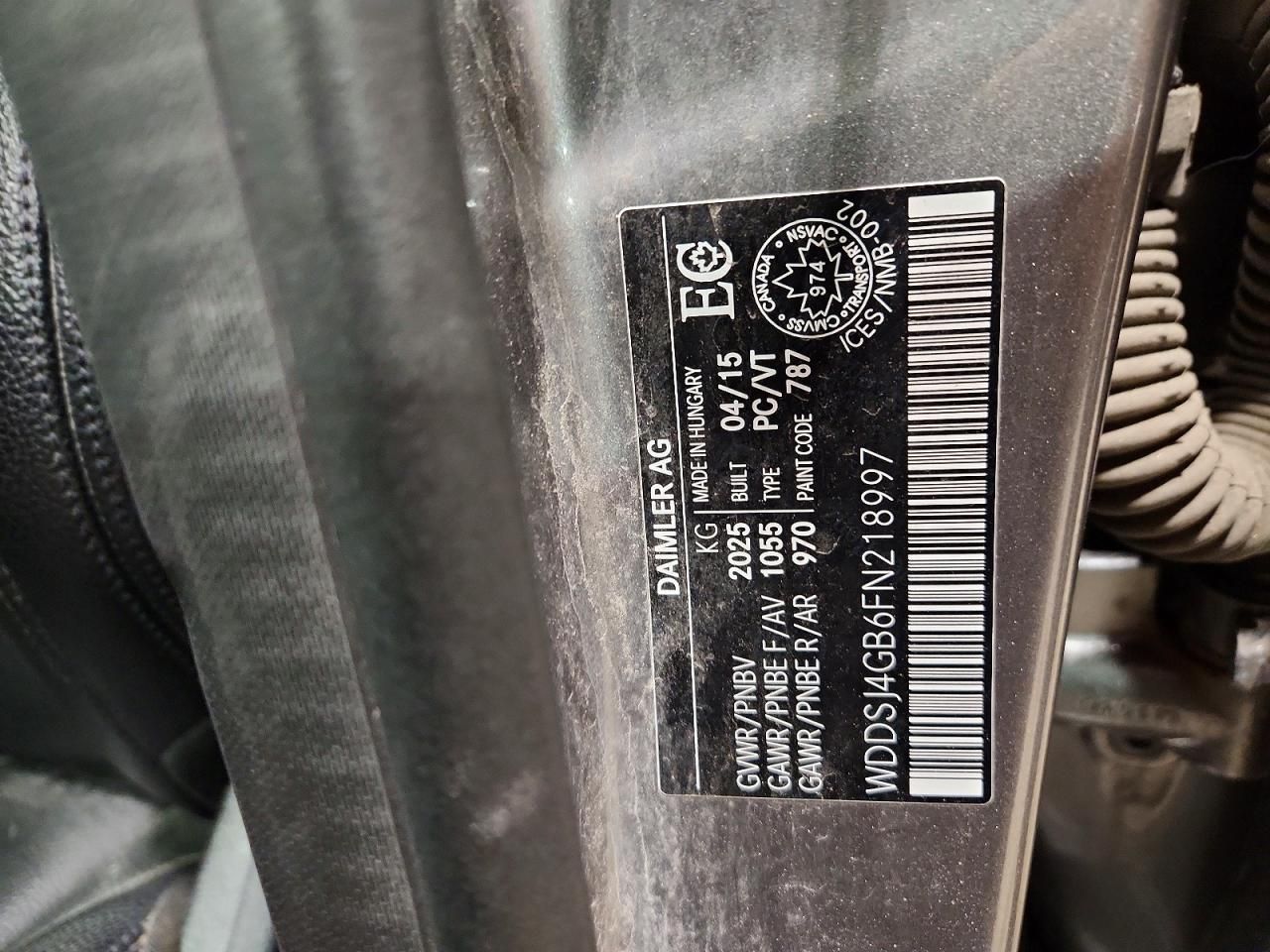 2015 Mercedes-Benz Cla 250 4matic