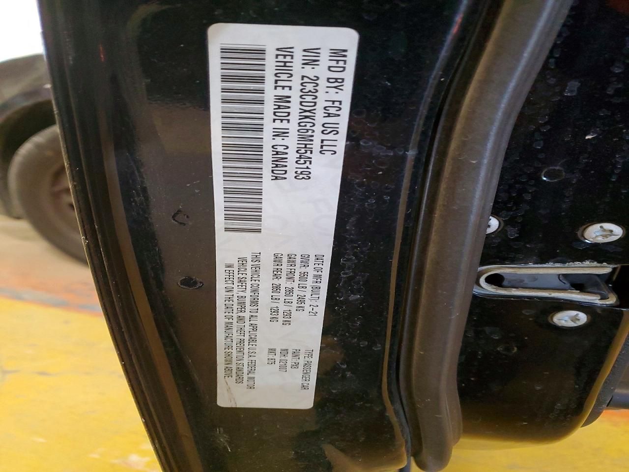 2021 Dodge Charger Police