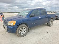 Salvage trucks for sale at New Braunfels, TX auction: 2008 Nissan Titan XE