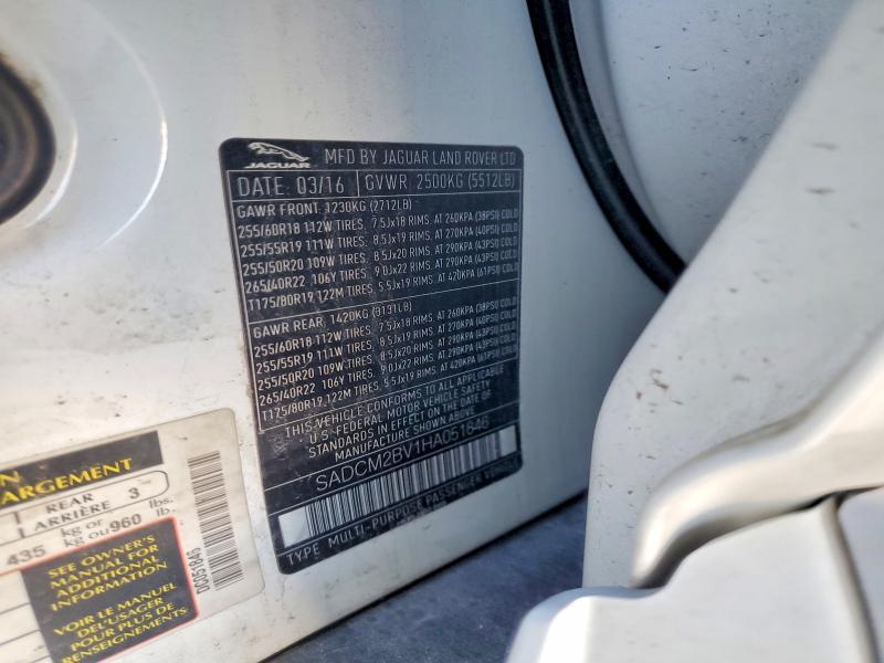 2017 Jaguar F-pace s