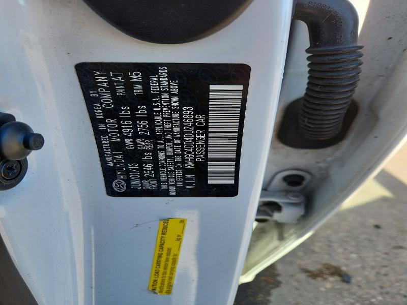 2013 Hyundai Genesis 3.8l