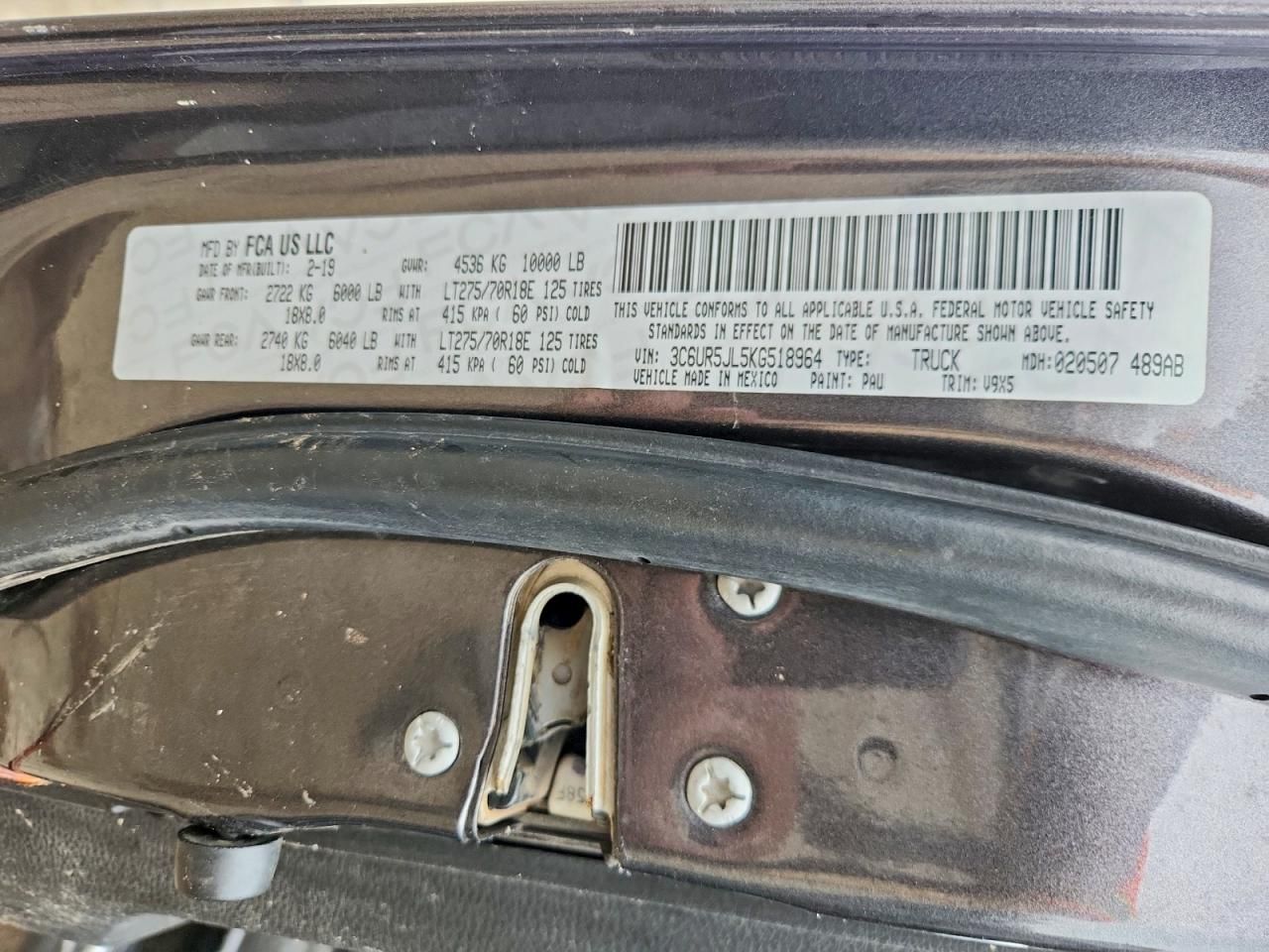 2019 Dodge Ram 2500 big Horn