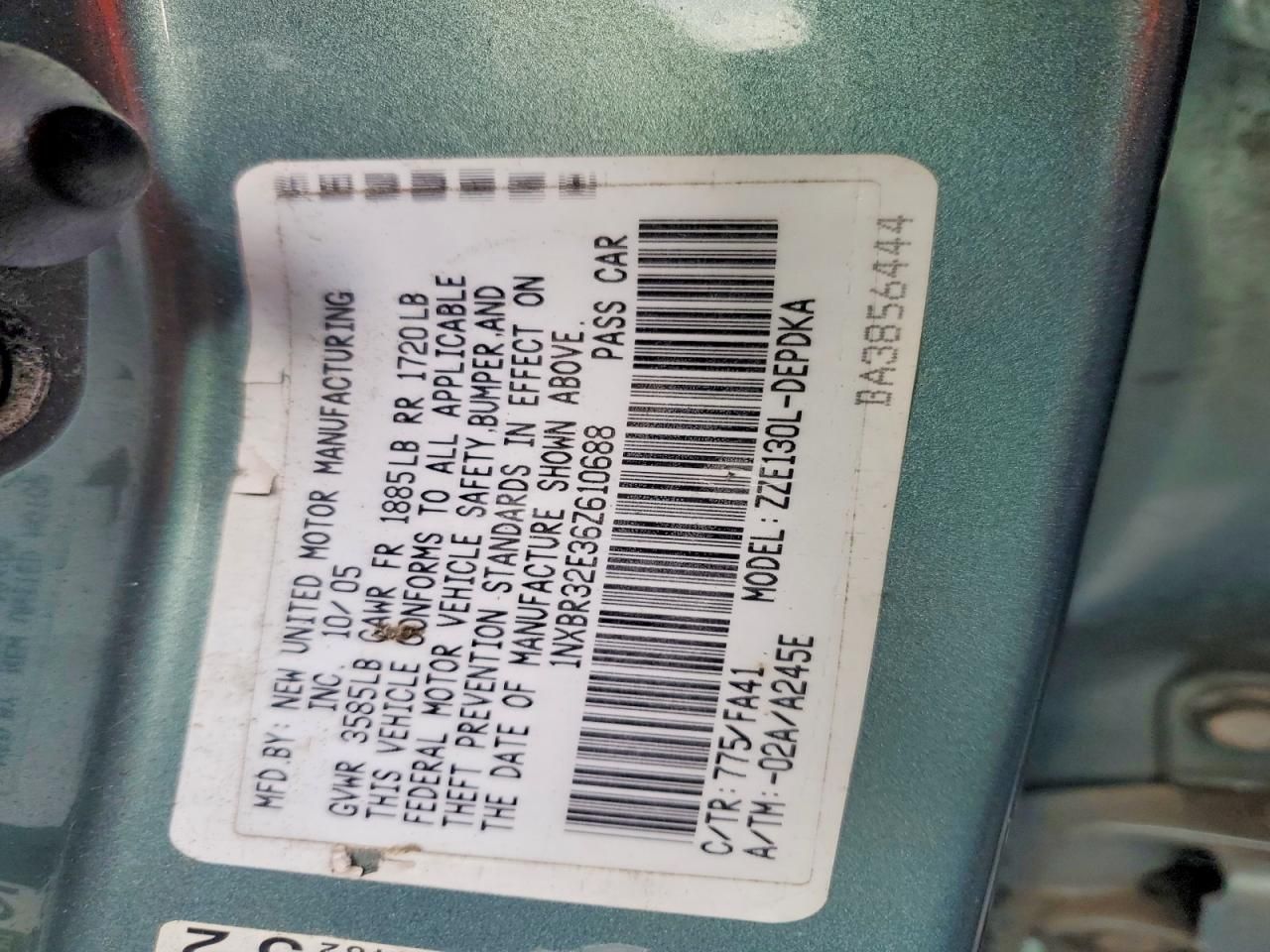 2006 Toyota Corolla ce