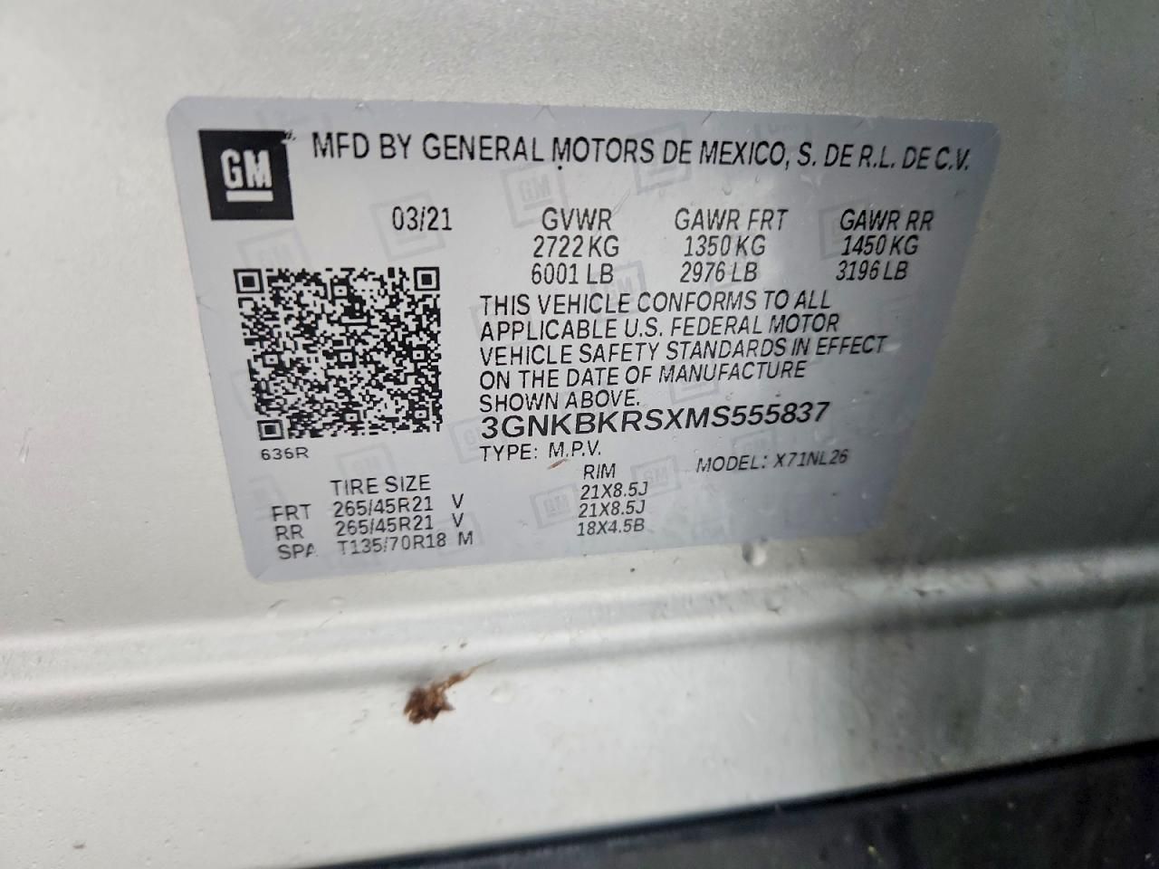 2021 Chevrolet Blazer rs