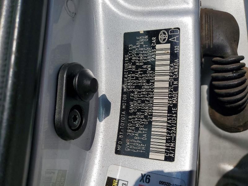 2014 Toyota Corolla l