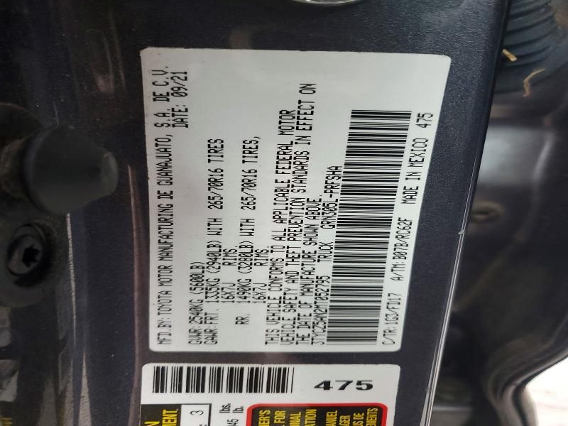 2021 Toyota Tacoma Double cab