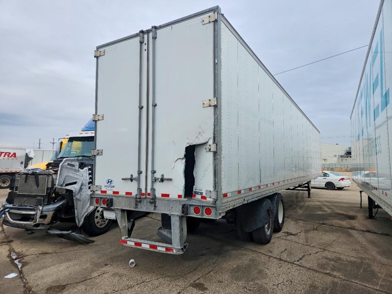 2018 Hyundai Translead V12530152-AJS DRY Van Trailer