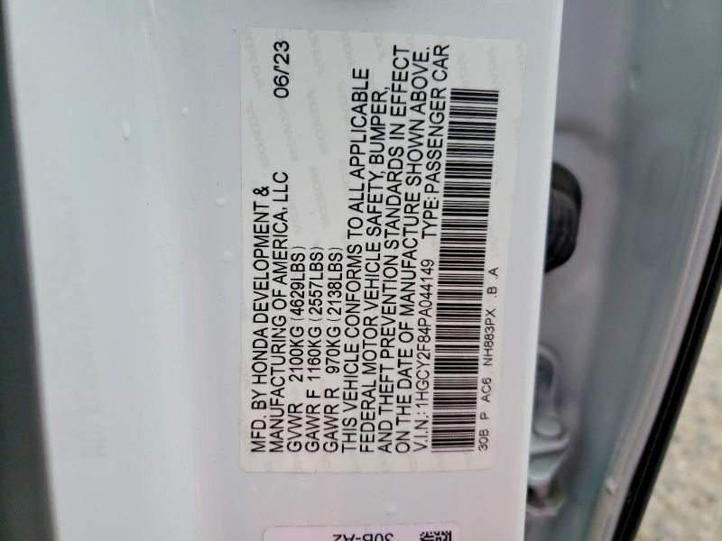 2023 Honda Accord Touring Hybrid