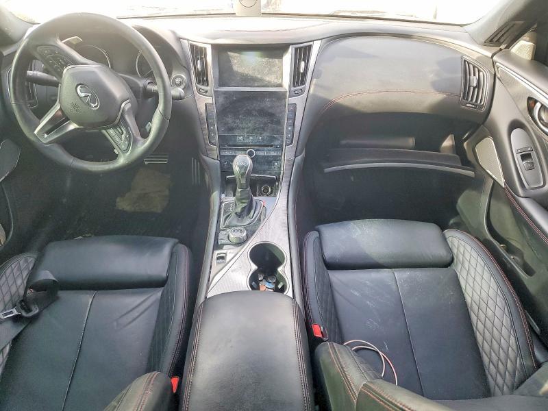2019 Infiniti Q50 red Sport 400
