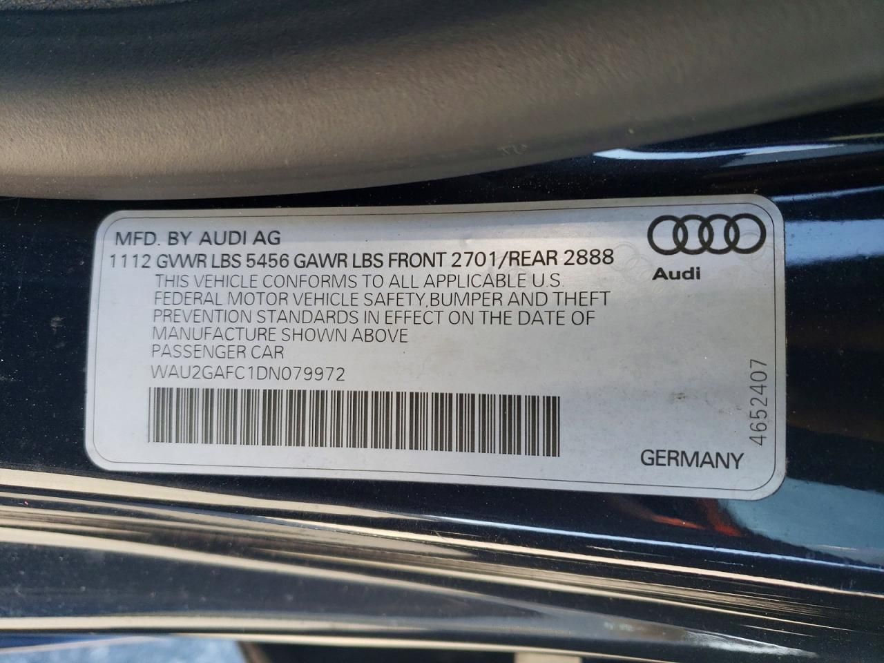 2013 Audi A7 Prestige