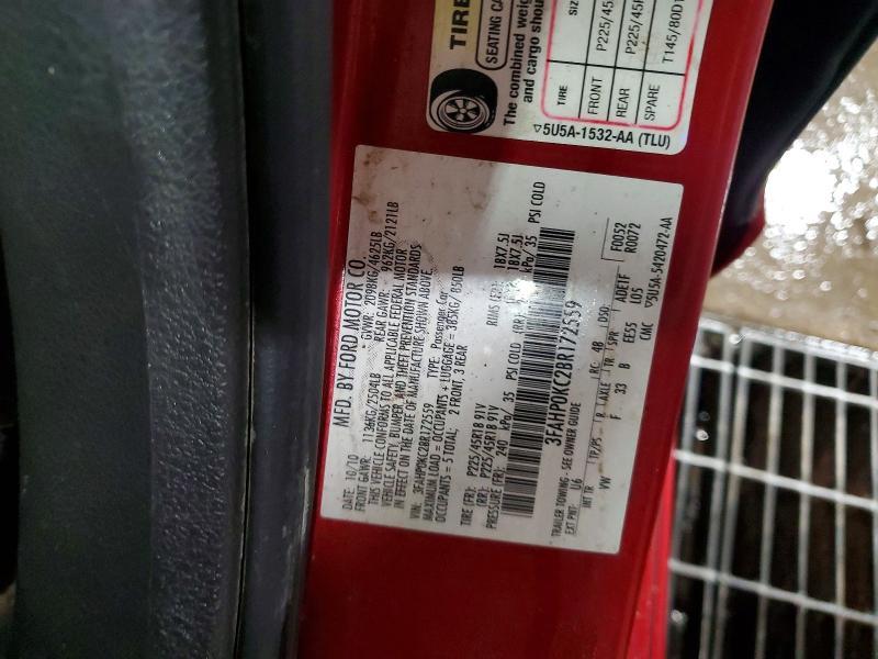 2011 Ford Fusion Sport